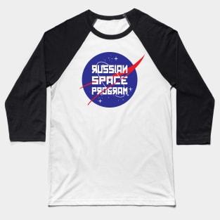 Russian Space Program Baseball T-Shirt